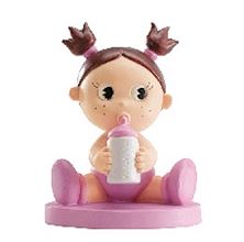 Picture of BABY GIRL CAKE TOPPER 11CM